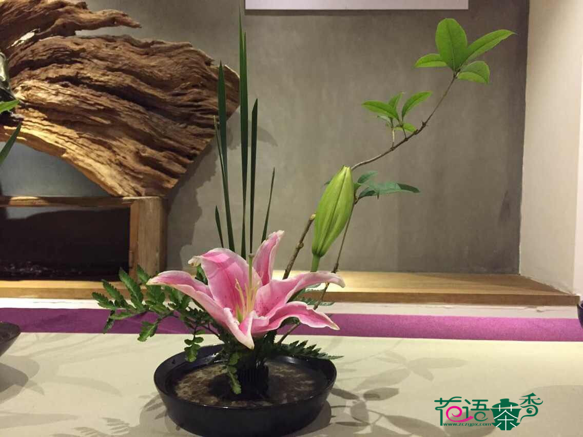 下岗失业人员插花培训作品